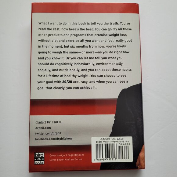 The 20/20 Diet: Turn Your Weight Loss Vision Into Reality By Dr. Phil Book - Picture 3 of 5